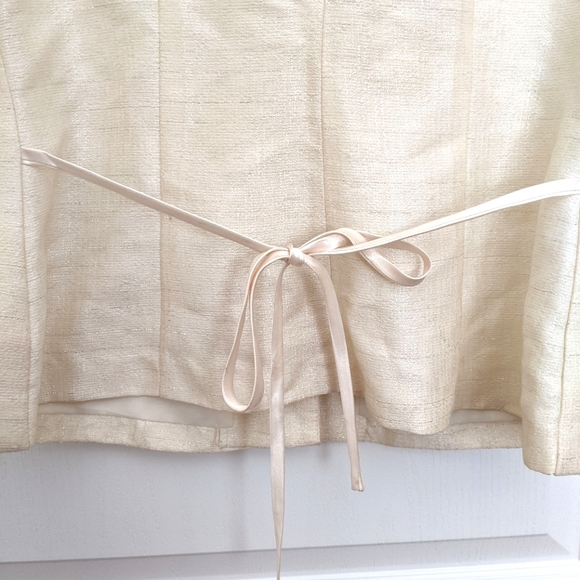 Vintage Cream Blouse with Embroidery - Picture 10 of 12